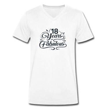 Geschenk zum 18 T-Shirt - 18 fabelhafte Jahre - 18. Geburtstag