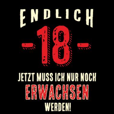 Motiv Endlich 18 - 2002 18 Geburtstag