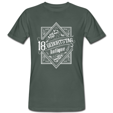 Geschenk zum 18 T-Shirt - 18 Geburtstag Antik