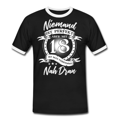 Geschenk zum 18 T-Shirt - 18. Geburtstag