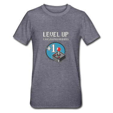 Geschenk zum 18 T-Shirt - Level Up +1 Year Jahr Birthday Geburtstag Gaming