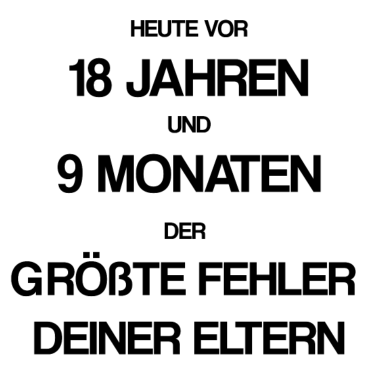 Motiv 18 Geburtstag