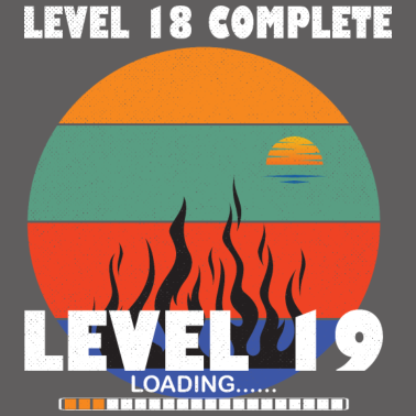 Motiv Endlich 18, Geburtstagsgeschenk zum 18 .