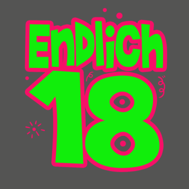 Motiv 18. Geburtstag - Endlich 18