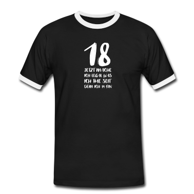 Geschenk zum 18 T-Shirt - 18. Geburtstag