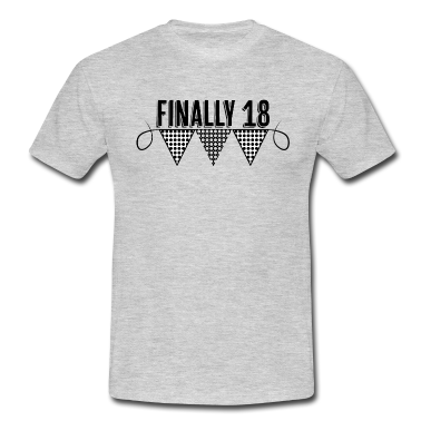 Geschenk zum 18 T-Shirt - Endlich 18