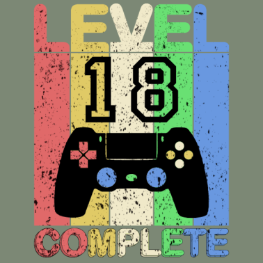 Motiv 18 Geburtstag - Geschenk zum 18 Geburtstag