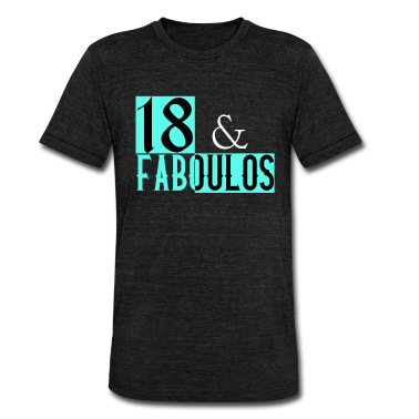 Geschenk zum 18 T-Shirt - 18 & Faboulos