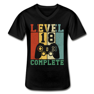 Geschenk zum 18 T-Shirt - 18 Geburtstag Level 18 complete