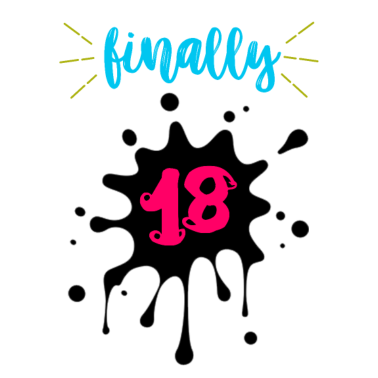Motiv 18. Geburtstag - Endlich 18 und Erwachsen