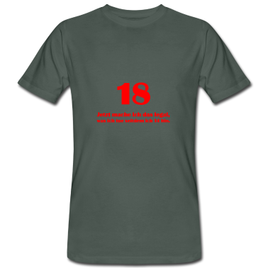 Geschenk zum 18 T-Shirt - 18. Geburtstag