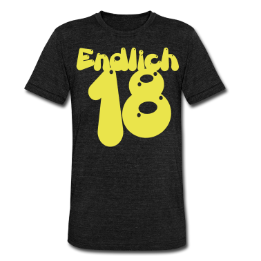 Geschenk zum 18 T-Shirt - Endlich 18!