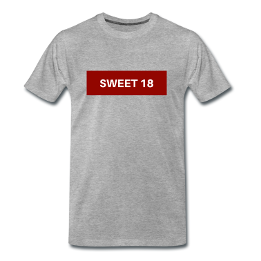 Geschenk zum 18 T-Shirt - Sweet 18