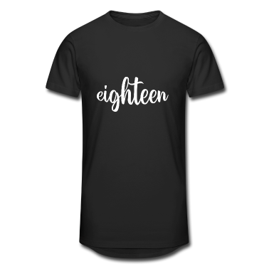Geschenk zum 18 T-Shirt - 18. Geburtstag Spruch 18 Eighteen