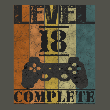 Motiv LEVEL 18 Complete 18. Geburtstag 18 Jahre Vintage