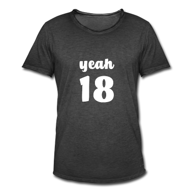 Geschenk zum 18 T-Shirt - Yeah 18