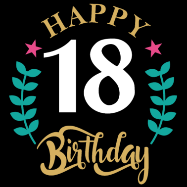 Motiv 18 Happy Birthday