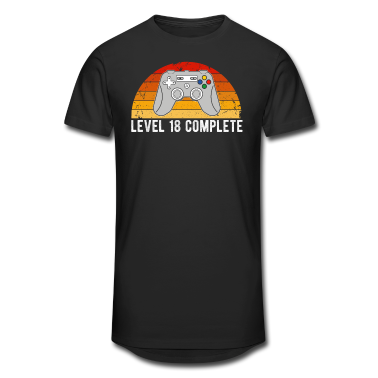 Geschenk zum 18 T-Shirt - 18. Geburtstag Level 18 Complete