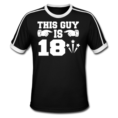 Geschenk zum 18 T-Shirt - 18 Jahre 18 Geburtstag Geschenk