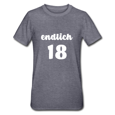 Geschenk zum 18 T-Shirt - Endlich 18