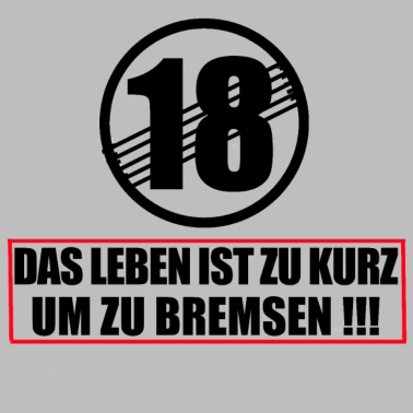 Motiv 18. Geburtstag Geschenk