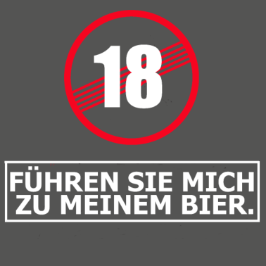 Motiv 18. Geburtstag Geschenk