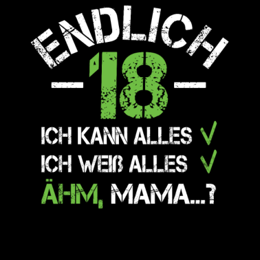 Motiv 18 Geburtstag