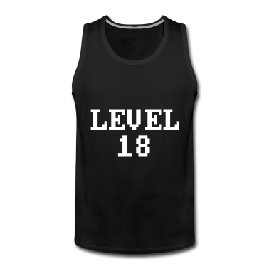 Geschenk zum 18 Tank Top - level 18, 18. geburtstag controller, gamer