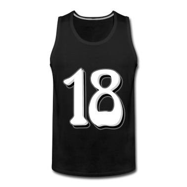 Geschenk zum 18 Tank Top - 18 zum 18. Geburtstag Geschenk