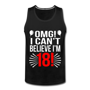 Geschenk zum 18 Tank Top - 18 18. Geburtstag Geschenk Geschenkidee