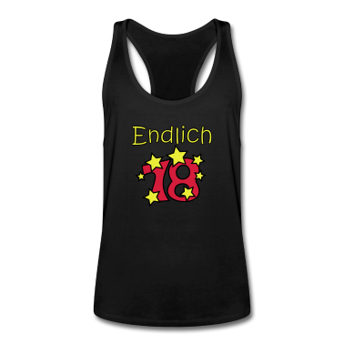 Geschenk zum 18 Tank Top - Endlich 18