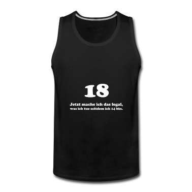 Geschenk zum 18 Tank Top - 18. Geburtstag