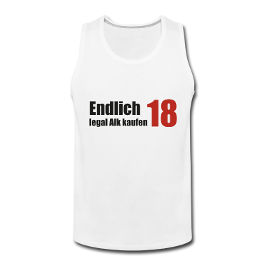 Geschenk zum 18 Tank Top - Endlich 18