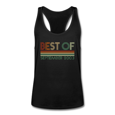 Geschenk zum 18 Tank Top - 18. Geburtstag Geschenk September 2003