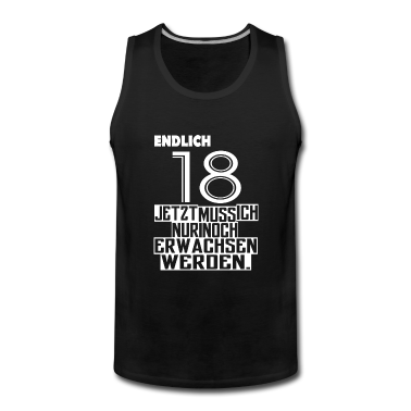 Geschenk zum 18 Tank Top - 18. Geburtstag