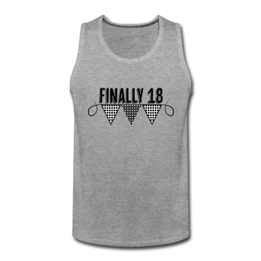 Geschenk zum 18 Tank Top - Endlich 18