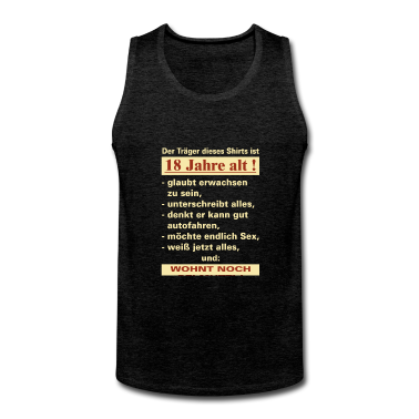 Geschenk zum 18 Tank Top - 18 Jahre Traeger 18 - 2002 18 Geburtstag