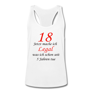 Geschenk zum 18 Tank Top - 18. Geburtstag