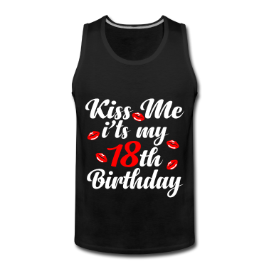 Geschenk zum 18 Tank Top - 18 18. Geburtstag Geschenk Geschenkidee