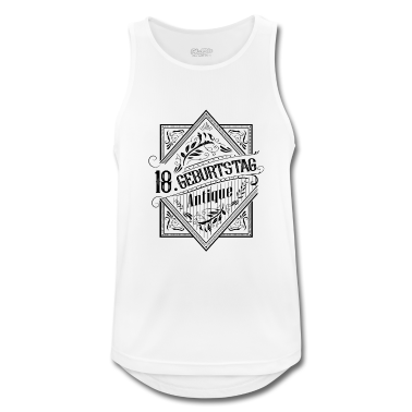 Geschenk zum 18 Tank Top - 18 Geburtstag antique 18 Jahre Antik