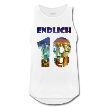 Geschenk zum 18 Tank Top - endlich 18
