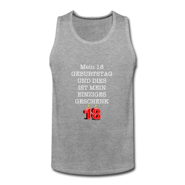 Geschenk zum 18 Tank Top - 18. Geburtstag