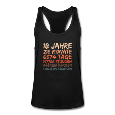 Geschenk zum 18 Tank Top - 18. Geburtstag - 18 Jahre