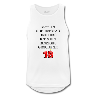 Geschenk zum 18 Tank Top - 18. GEBURTSTAG