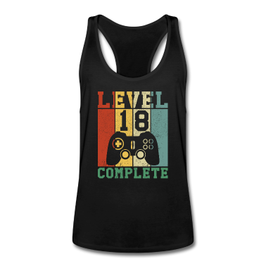 Geschenk zum 18 Tank Top - 18 Geburtstag Level 18 complete