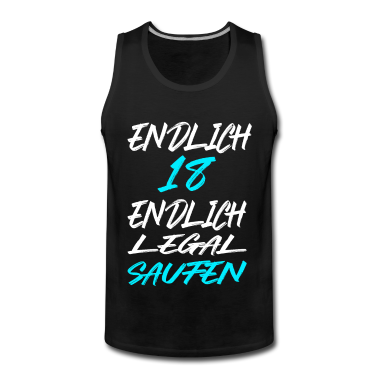 Geschenk zum 18 Tank Top - 18.Geburtstag Geschenkidee Level 18