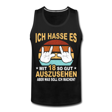 Geschenk zum 18 Tank Top - 18 Jahre 18 Geburtstag Geschenk 18 Jahre Birthday