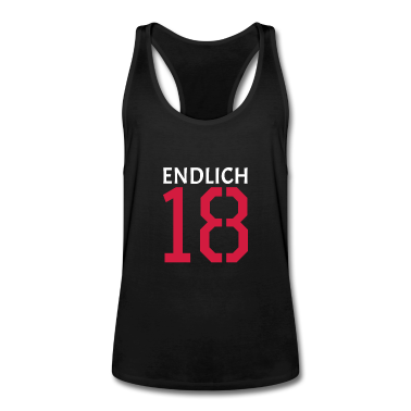 Geschenk zum 18 Tank Top - endlich 18