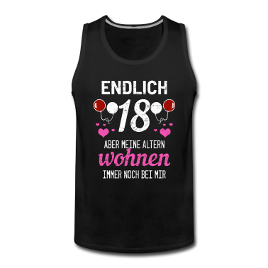 Geschenk zum 18 Tank Top - 18. Geburtstag