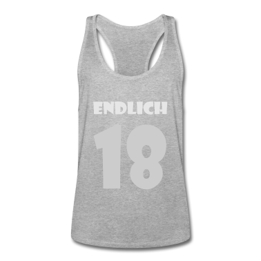 Geschenk zum 18 Tank Top - endlich 18